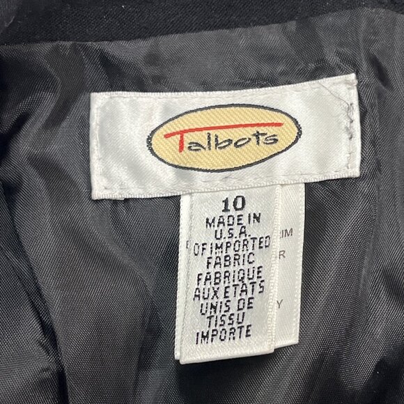 Vintage Y2K Talbots Skirt Womens 10 Red Tartan Plaid Wool Maxi Preppy Holiday - Picture 6 of 8